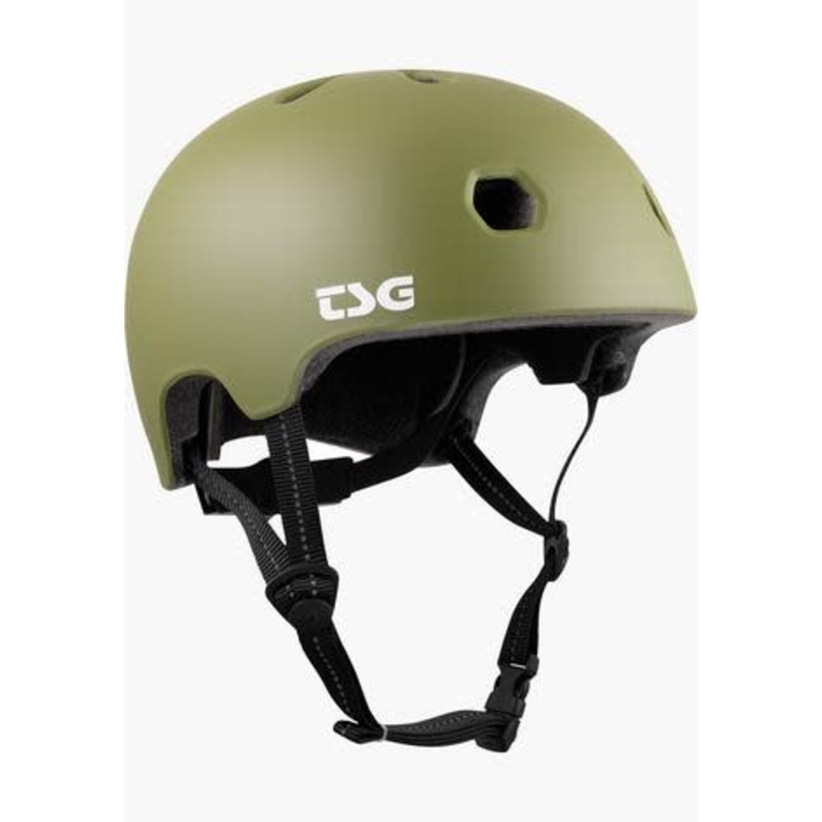 TSG TSG Helmet Meta Solid Color Satin Olive