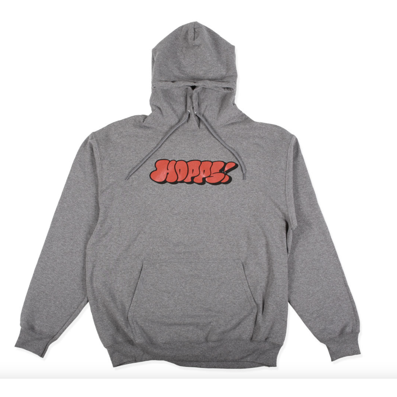 HOPPS HOPPS THROW HOODIE GREY