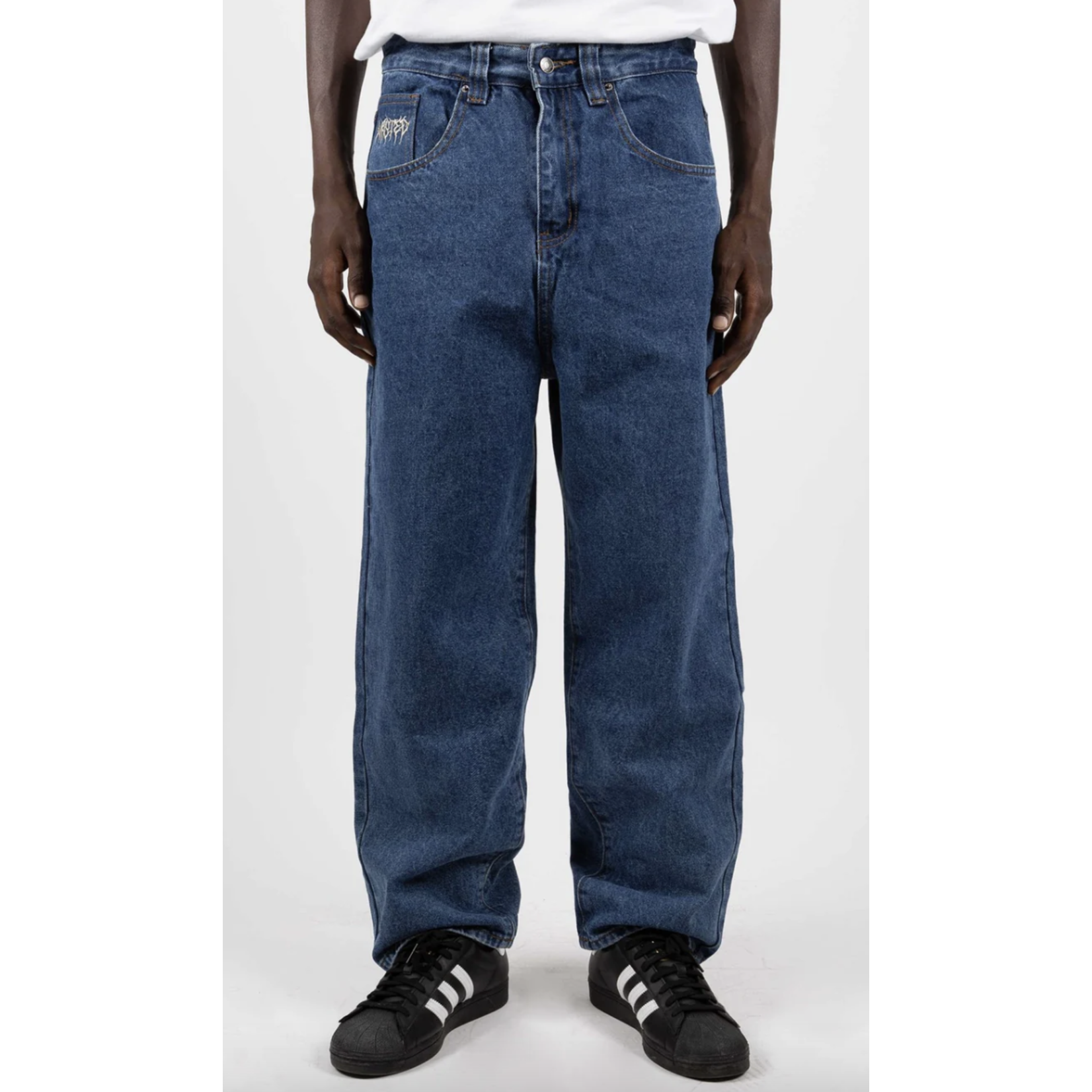 WASTED PARIS Wasted Paris - Casper Feeler Pant - Washed Blue