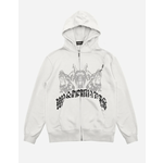 WASTED PARIS Wasted Paris Hoodie Zip Gaurdian - White