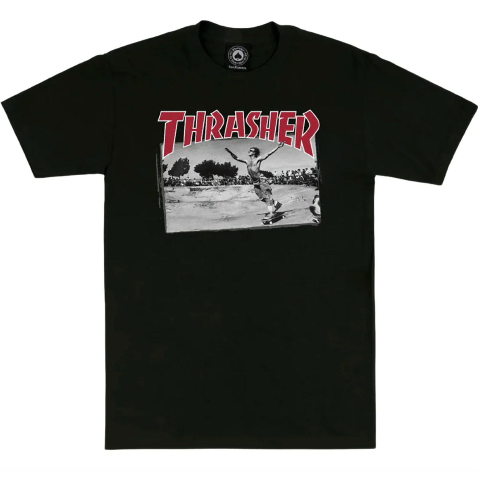 THRASHER Thrasher Jake Dish T-shirt - Black