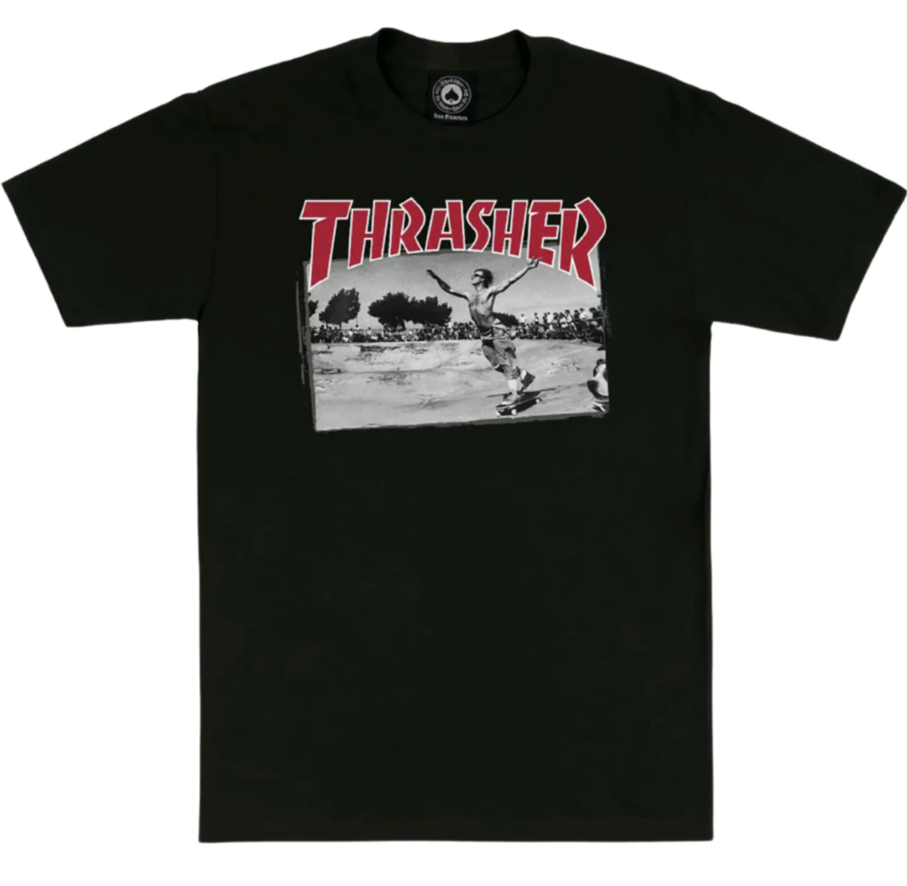 THRASHER Thrasher Jake Dish T-shirt - Black - Wild Style Skateshop