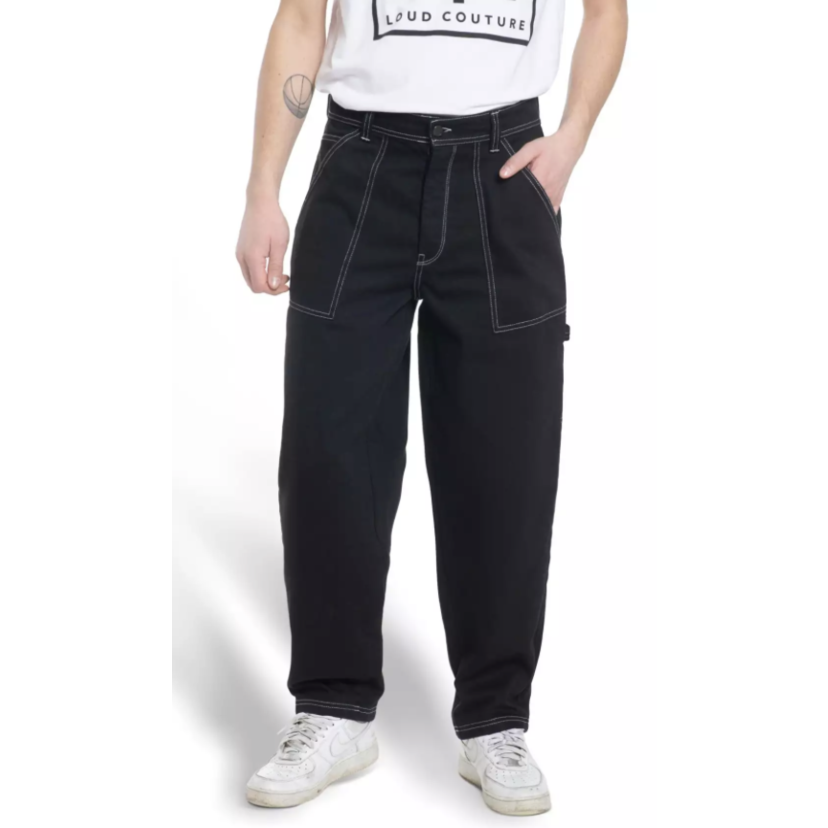 HOMEBOY HOMEBOY x-tra WORK PANTS Black