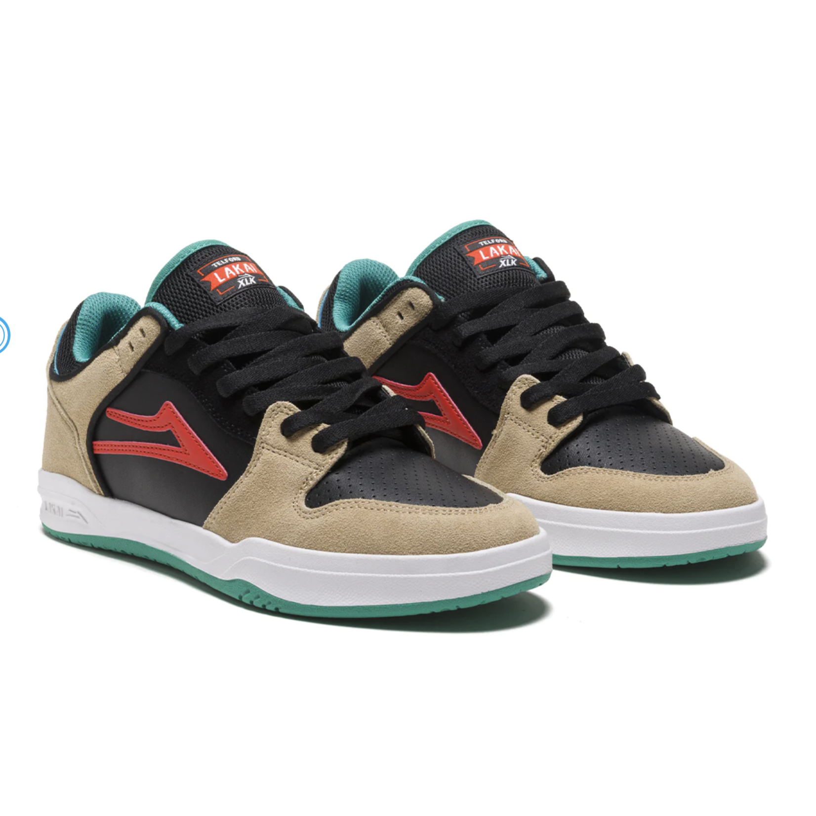 LAKAI LAKLAI TELFORD LOW - Tan\Black Suede