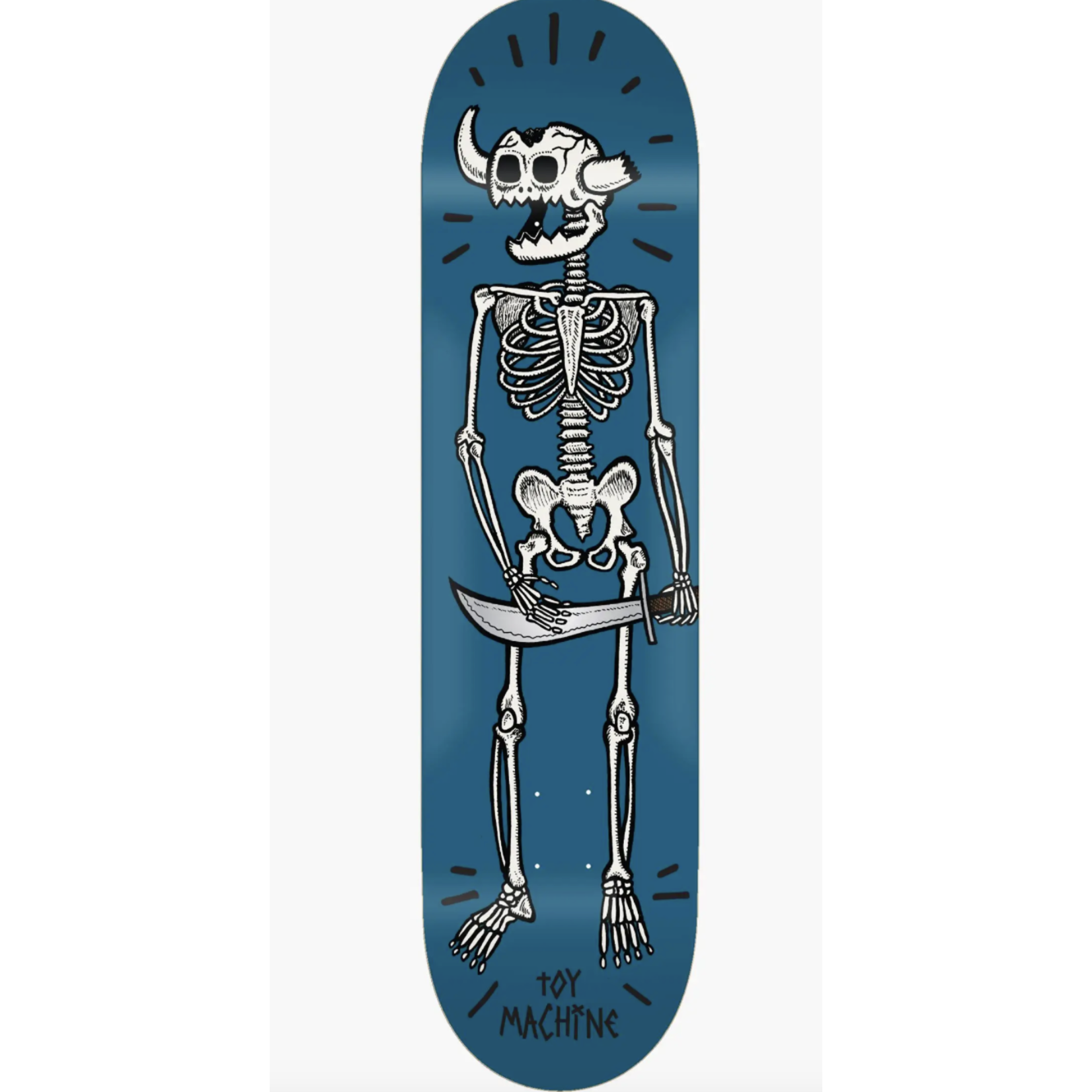 TOY MACHINE TOY MACHINE - SKELETON MONSTER BLUE 8.0