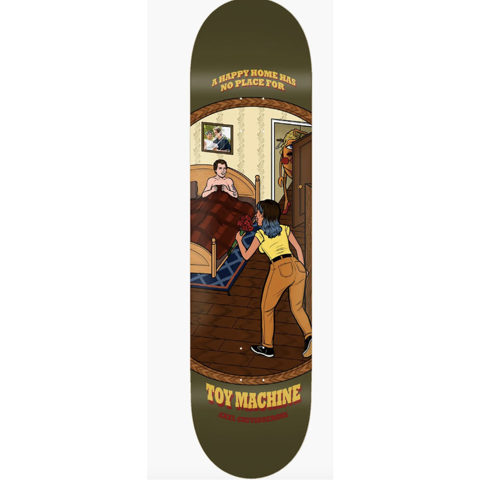 TOY MACHINE TOY MACHINE AXEL HAPPY HOME 8.375 Wild Style