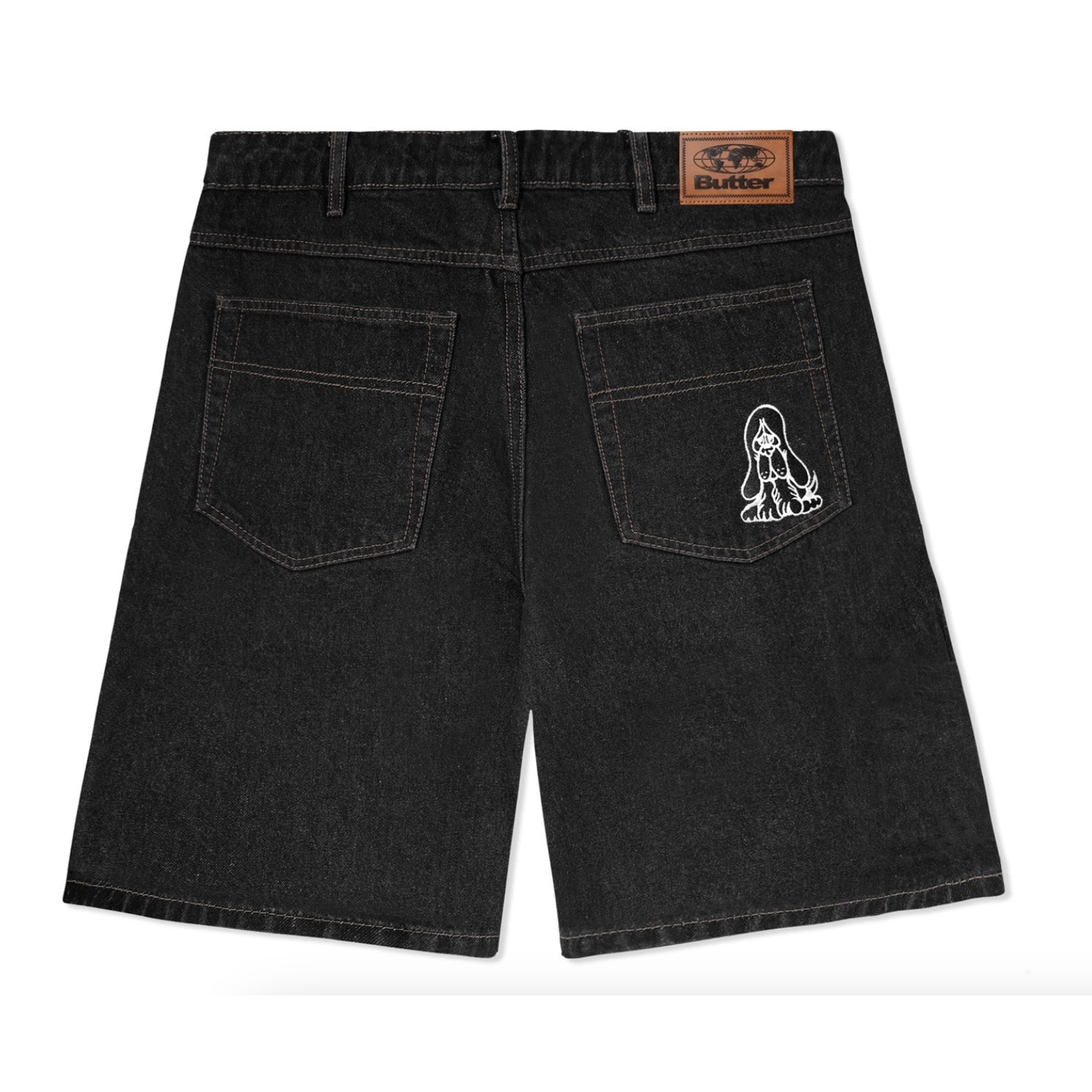 BUTTER GOODS Butter Goods Hound Denim Shorts Washed Black