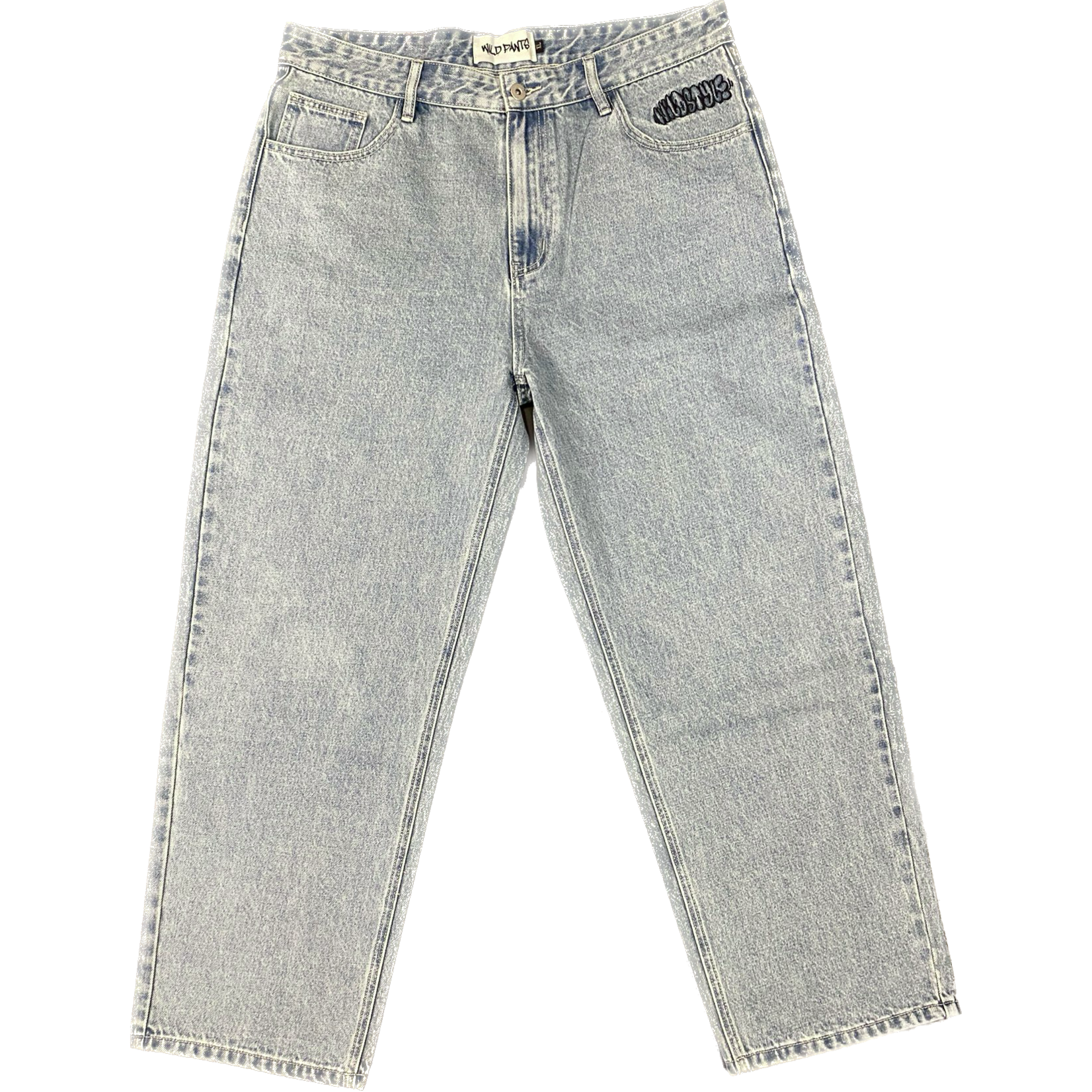 WILD STYLE WILD STYLE - Wild Pants - Light Blue Denim