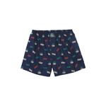 LOUSY LIVIN LOUSY LIVIN x MAGENTA VX BOXERS SHORTS - NAVY BLUE