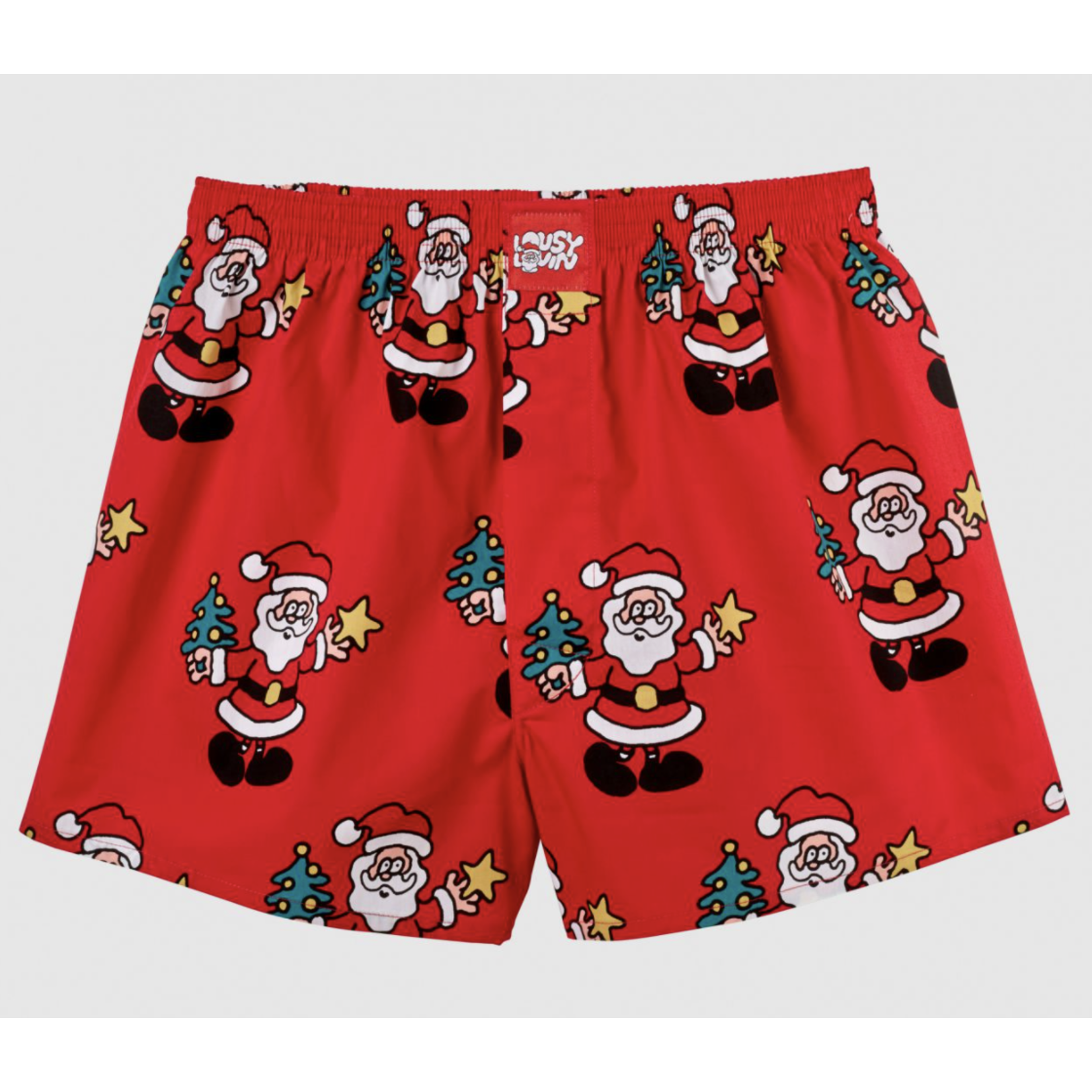 LOUSY LIVIN Lousy Livin Boxershorts Santa Red