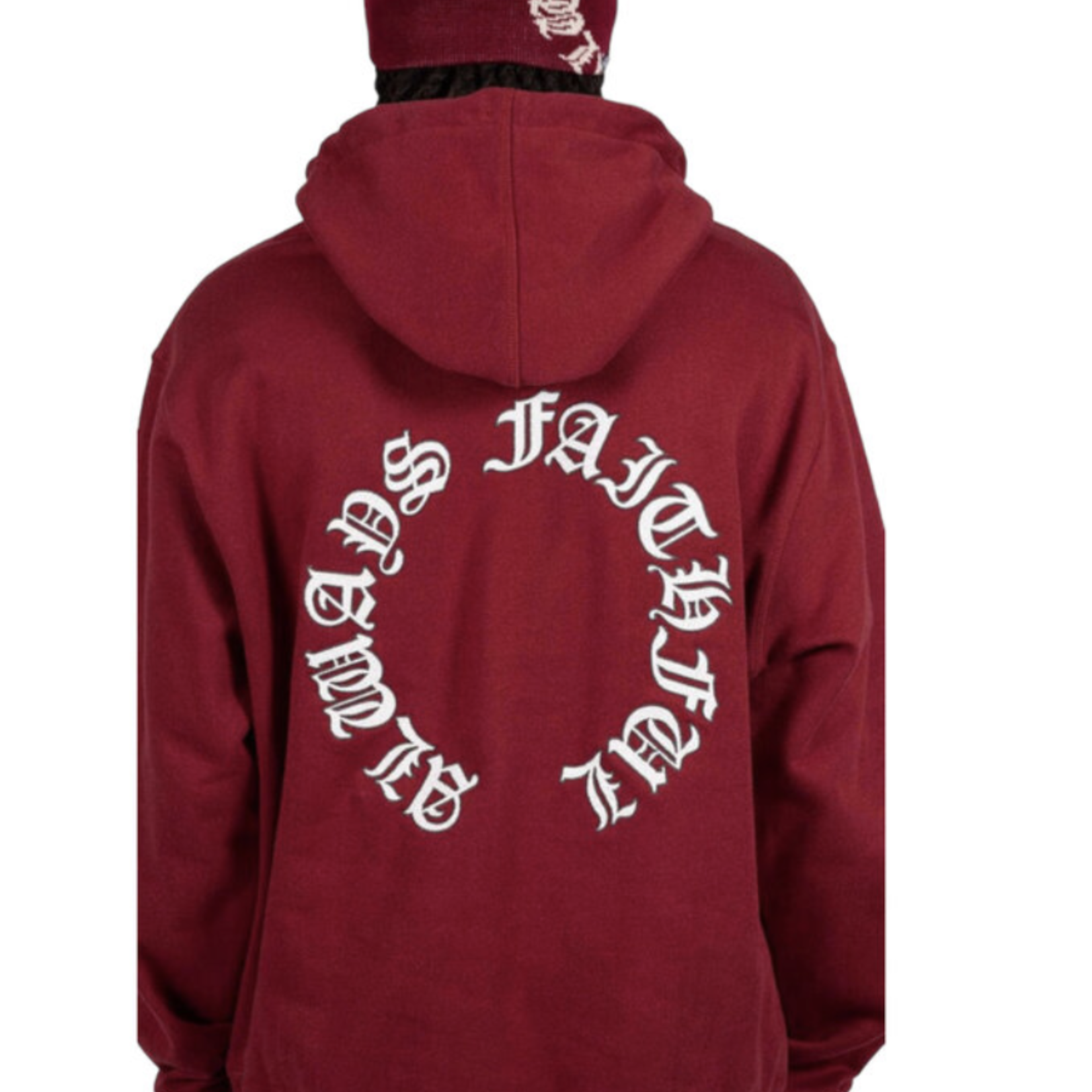 WASTED PARIS Wasted Paris Hoodie Fate - Burnt Red