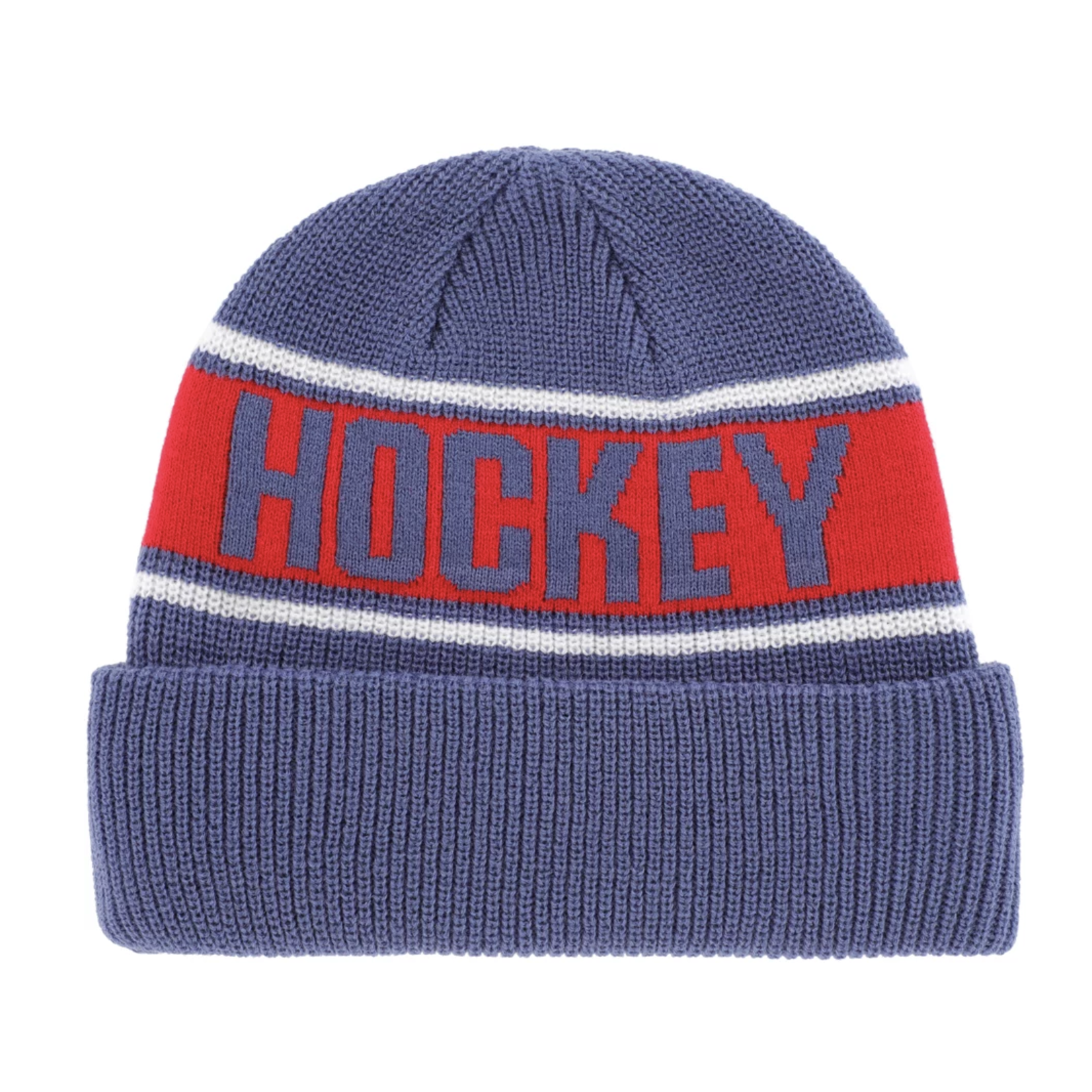 HOCKEY HOCKEY - STRIPE BEANIE - BLUE