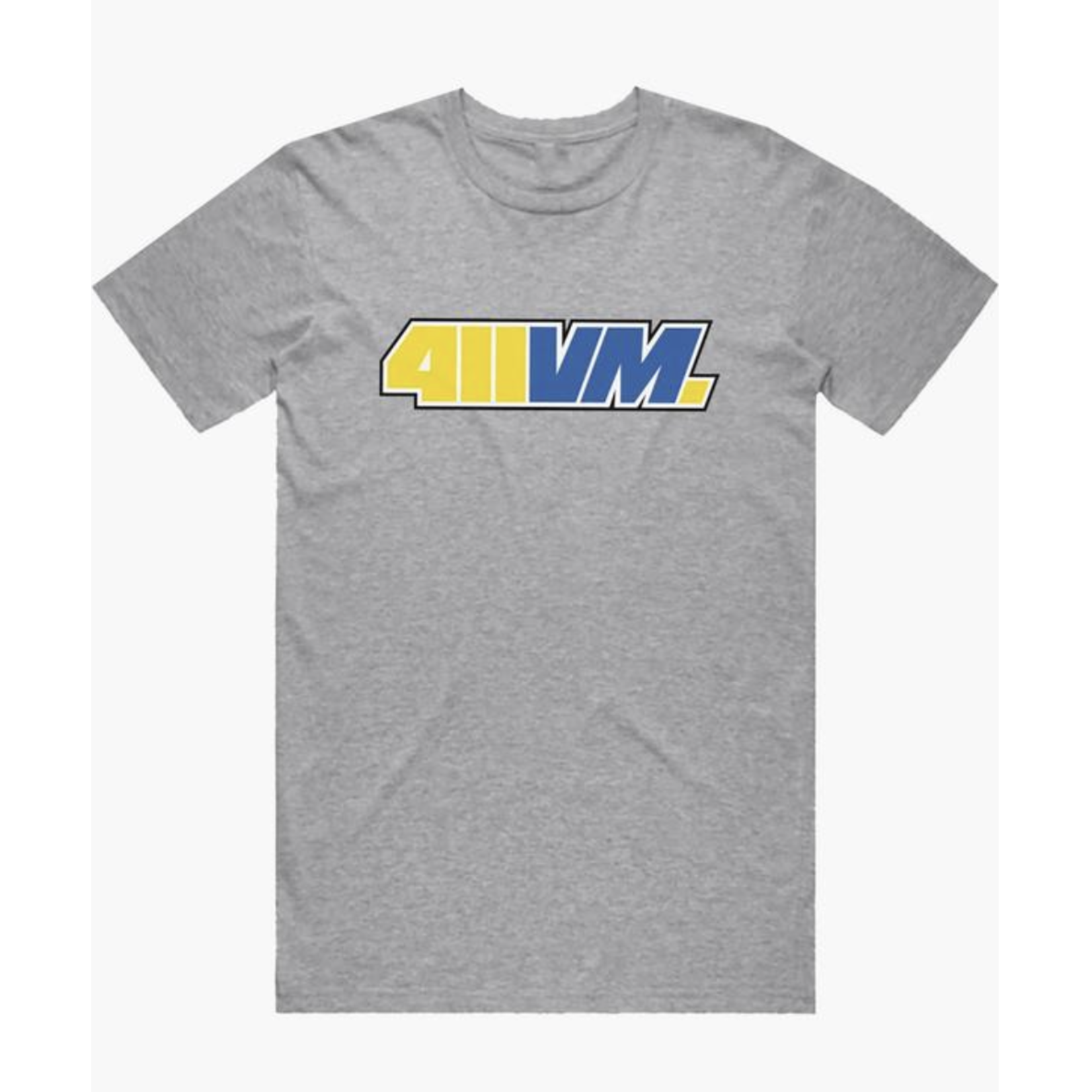 411VM 411VM T-SHIRT GREY (WHITE YELLOW)