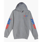 411VM 411VM HOODIE GREY (RED BLUE)