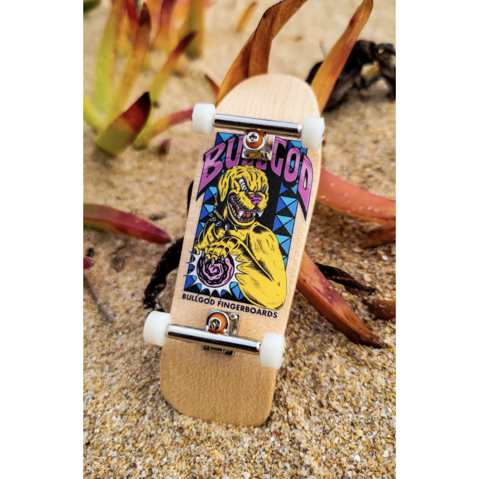 BULLGOD BULLGOD OLD SCHOOL FINGERBOARD  COMPLETE YELLOW