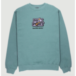 PASS-PORT Pass~Port Master Sound Embroidery Sweater Teal