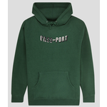 PASS-PORT Pass~Port  Sunken Logo Embroidery Hoodie Green