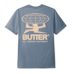 BUTTER GOODS Butter Goods All Terrain T-Shirt Slate