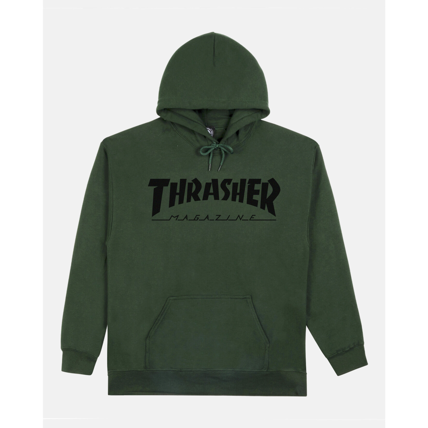 THRASHER THRASHER SKATE MAG HOODED SWEAT MILITARY GREEN