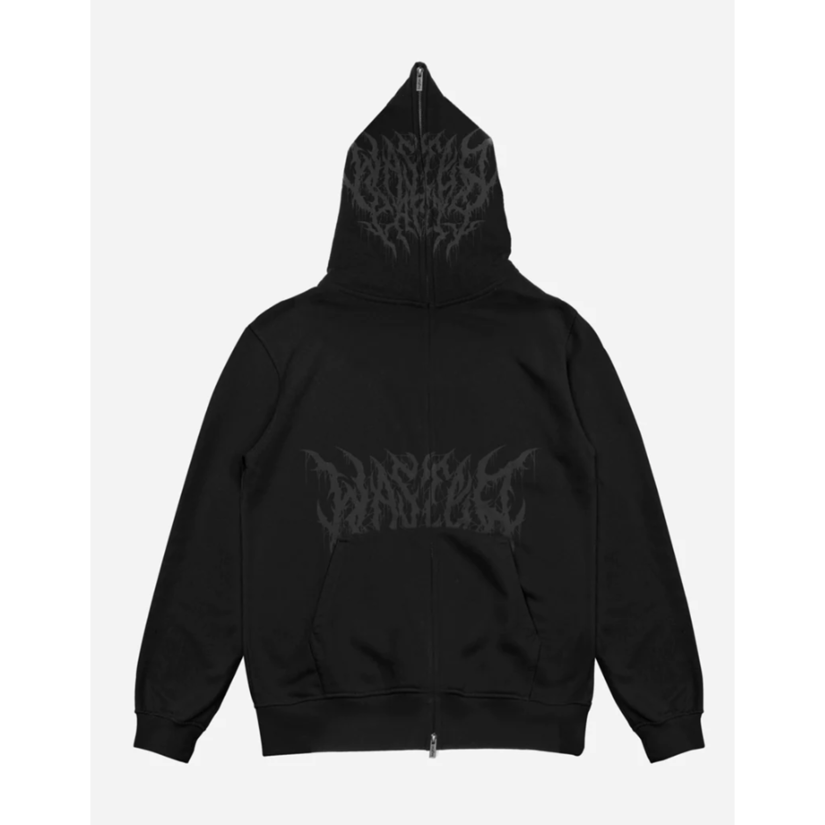 WASTED PARIS Wasted Paris - HOODIE FULL ZIP BLITZ - Black