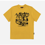 WASTED PARIS Wasted Paris - T-Shirt Injury - Golden Yellow