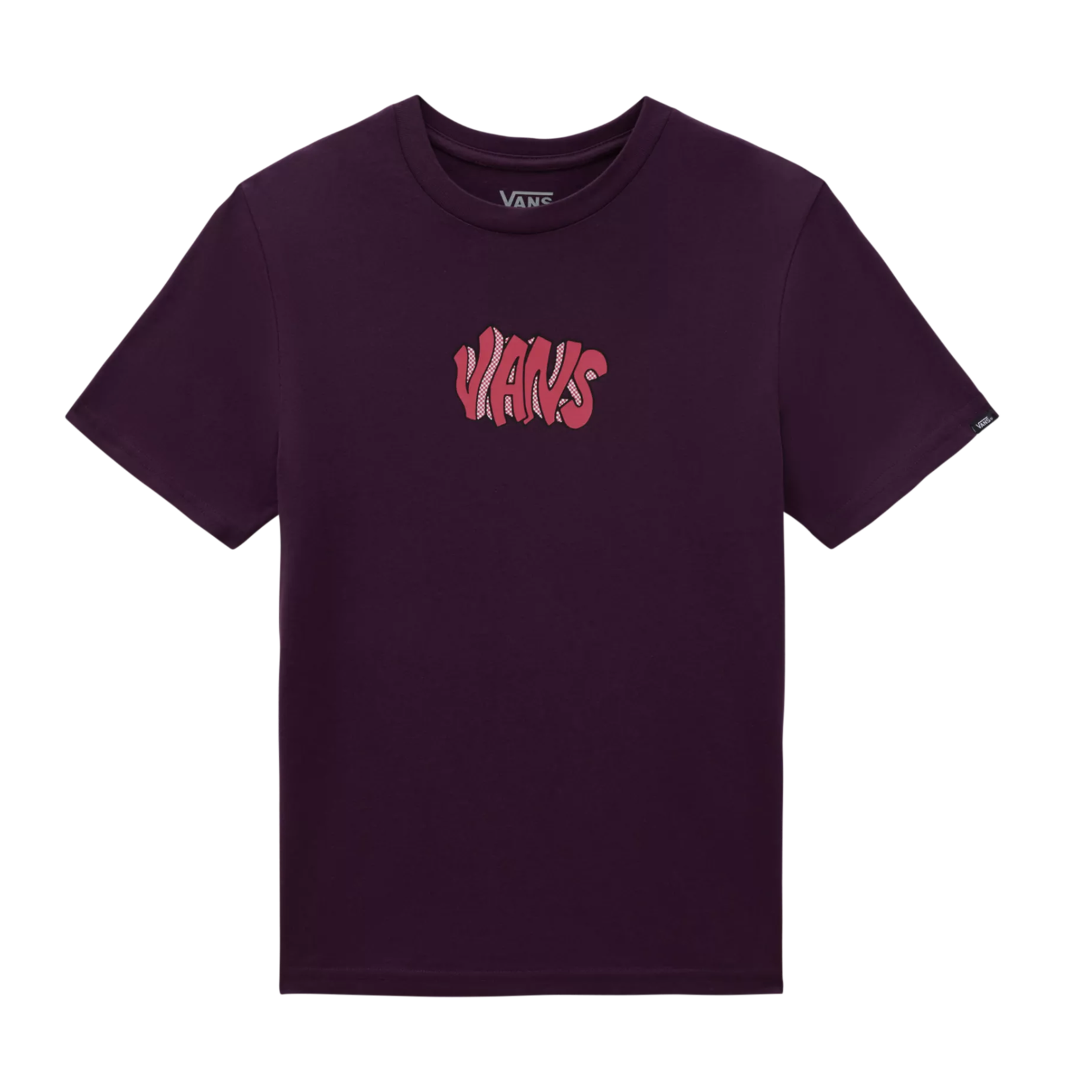 VANS VANTS TEE YOUTH TAG - WINE