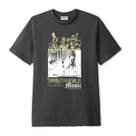 BUTTER GOODS Butter Goods Spontaneous Music  T-Shirt Charcoal