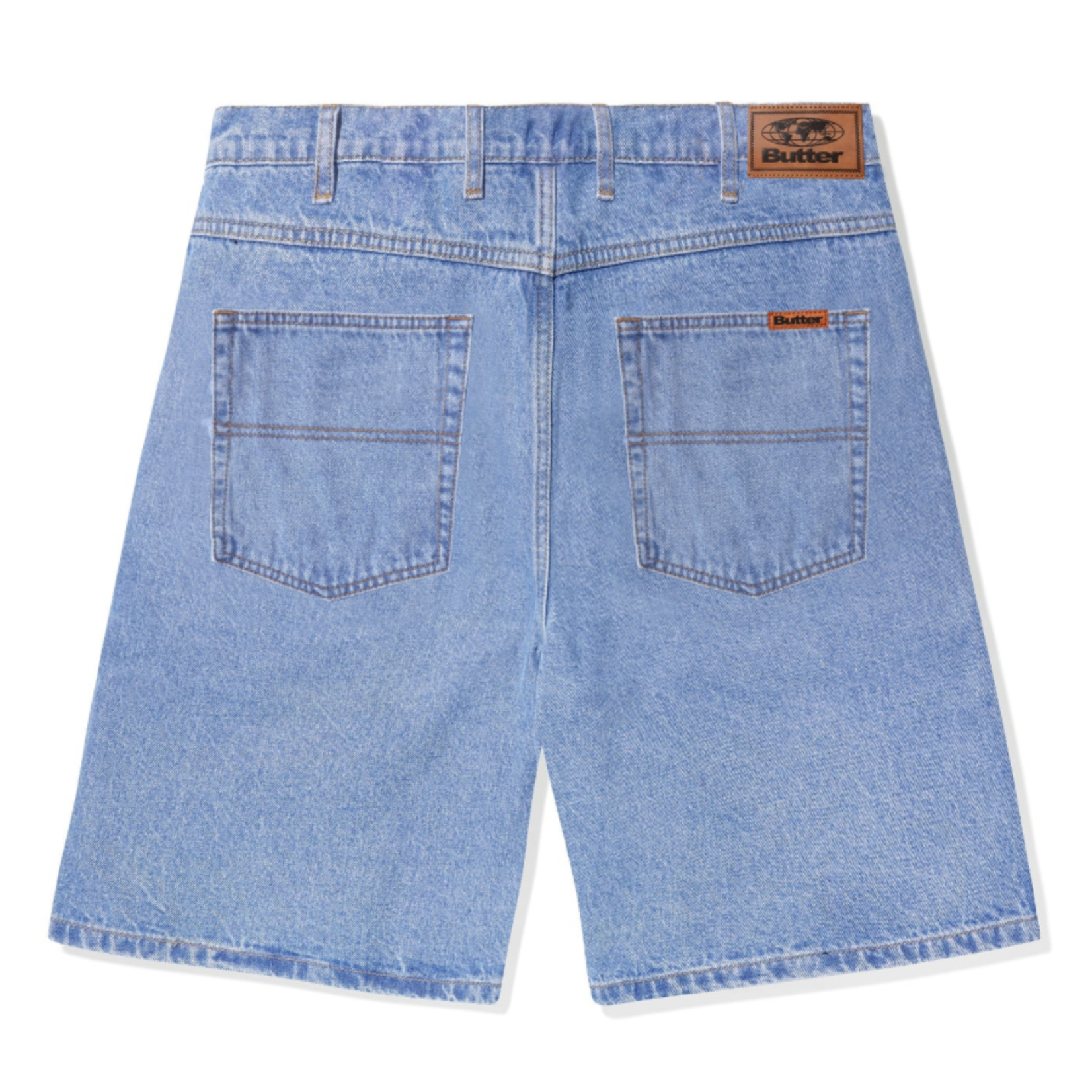 BUTTER GOODS Butter Goods Baggy Denim Short Washed indigo