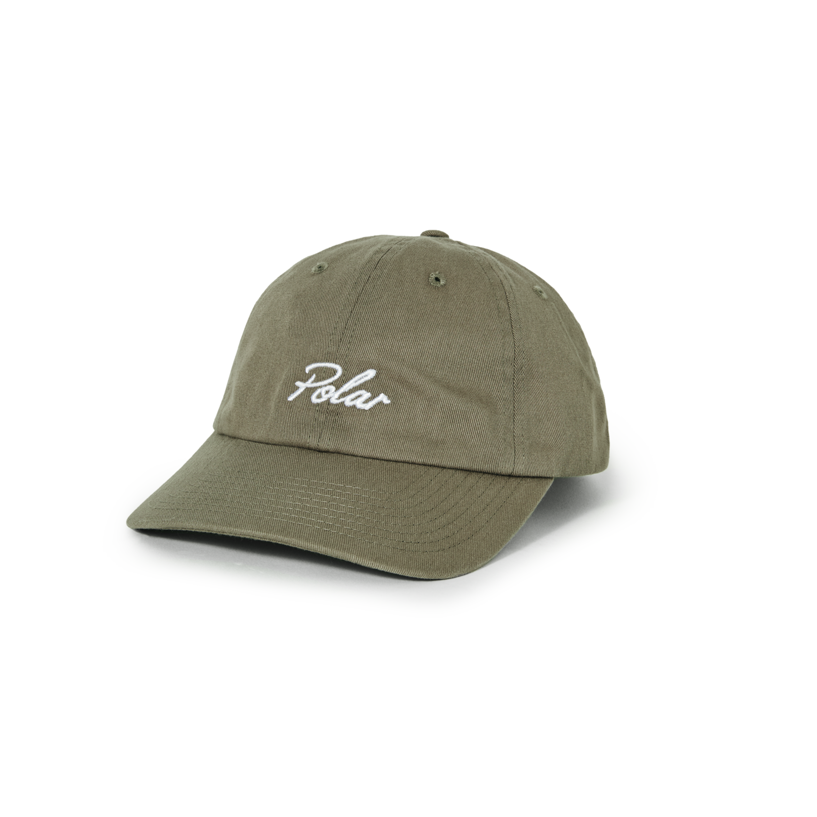 POLAR POLAR Sai Cap Varsity Logo Khaki