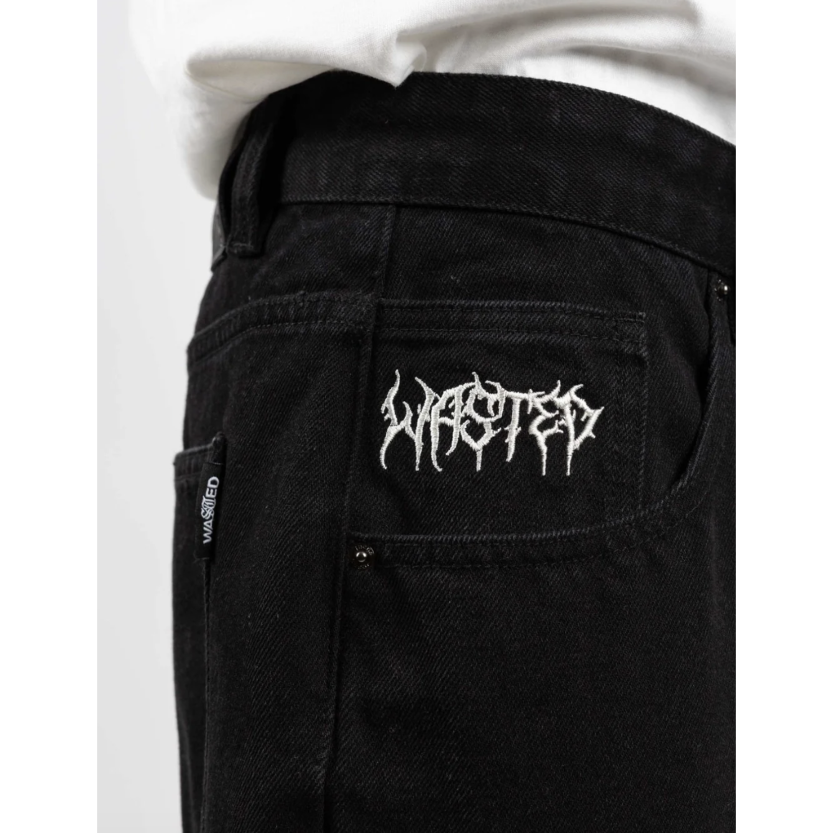 WASTED PARIS Wasted Paris - Casper Feeler Pant - Pitch Black