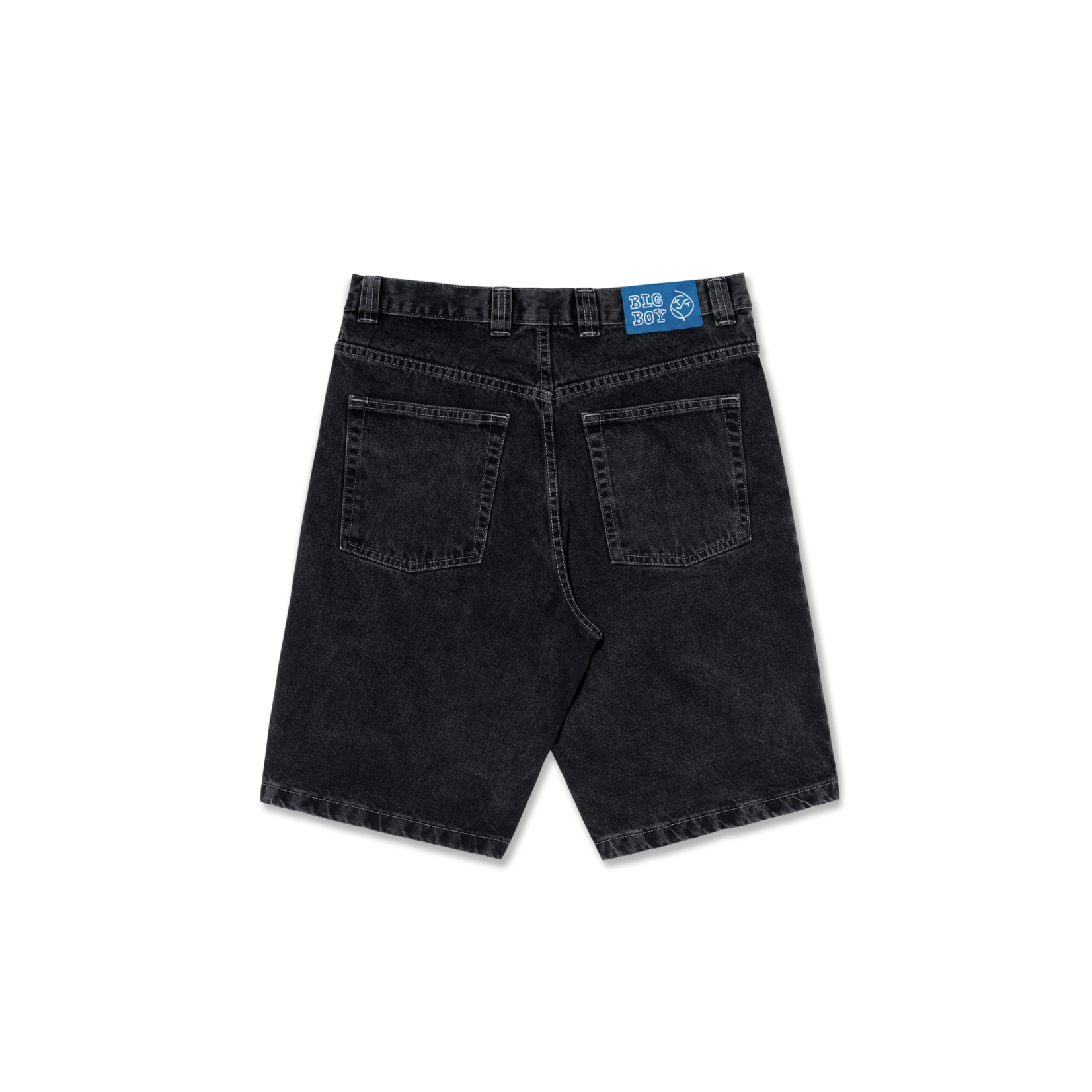 POLAR POLAR BIG BOY SHORTS  - Silver Black