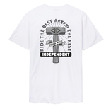 INDEPENDENT Independent T-Shirt RTB Sledge	White