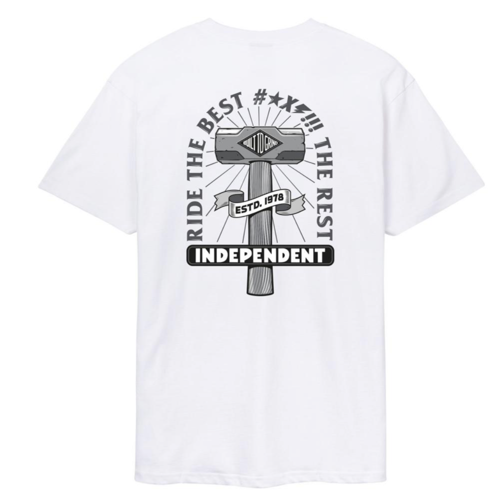 INDEPENDENT Independent T-Shirt RTB Sledge	White