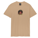 SANTA CRUZ Santa Cruz T-Shirt Delfino Devil Mask Front	Taupe