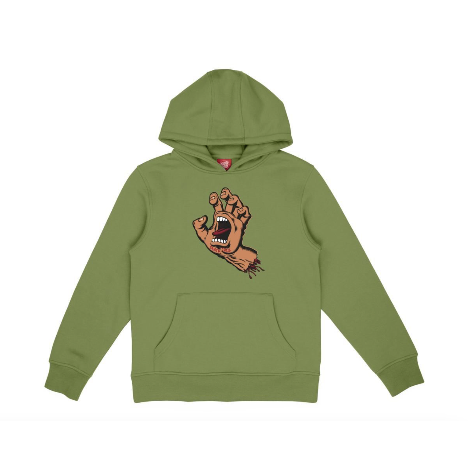 SANTA CRUZ Santa Cruz Screaming Hand Youth Hood Apple