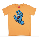 SANTA CRUZ Santa Cruz Screaming Hand Youth Tee Orange