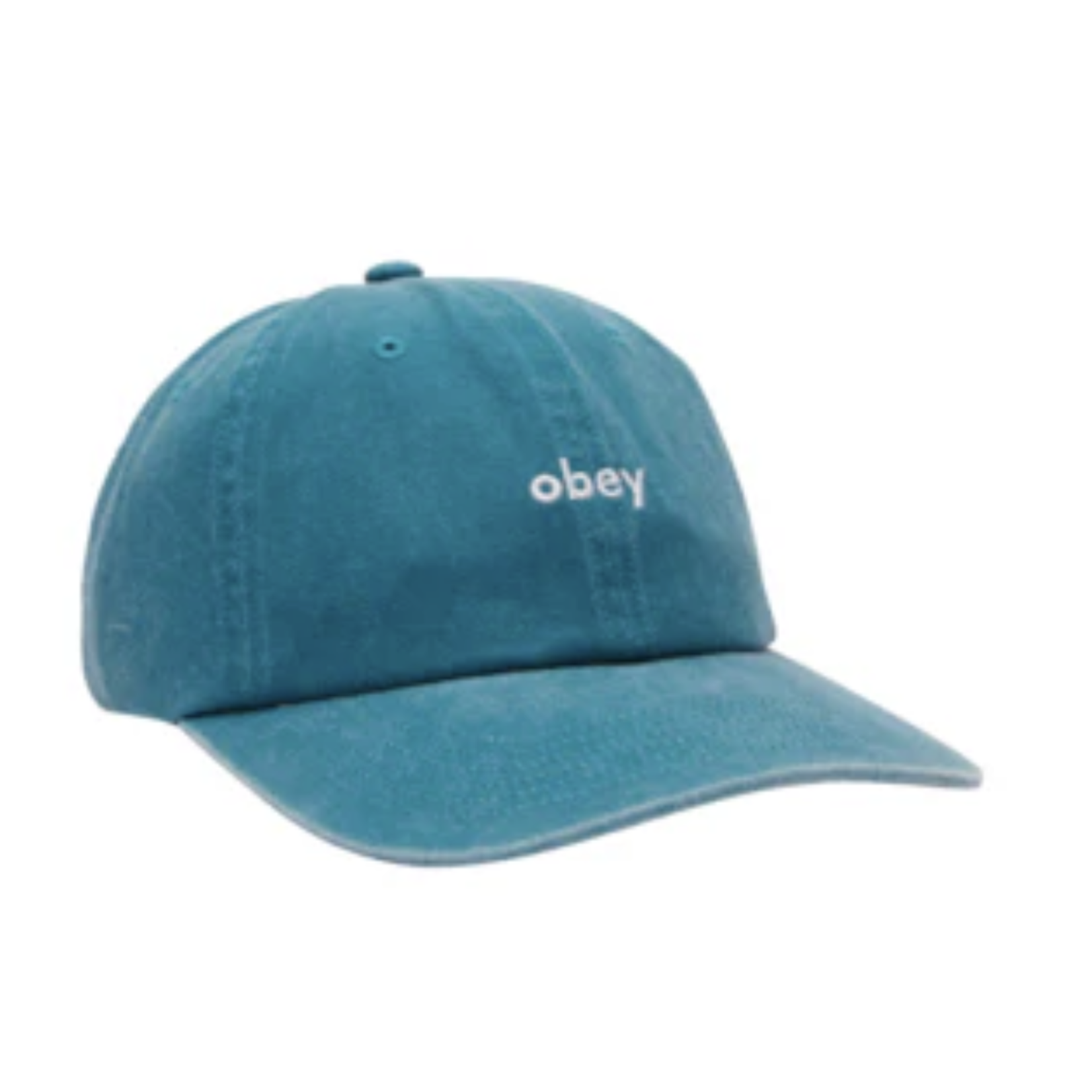 OBEY OBEY Pigment lowercase 6 panel Teal