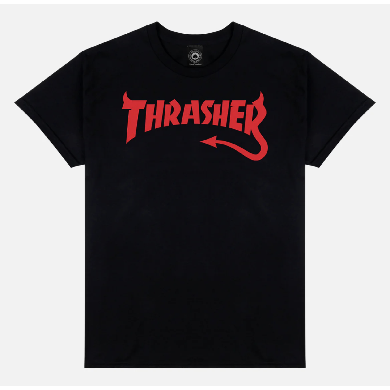 THRASHER THRASHER DIABLO T-SHIRT BLACK