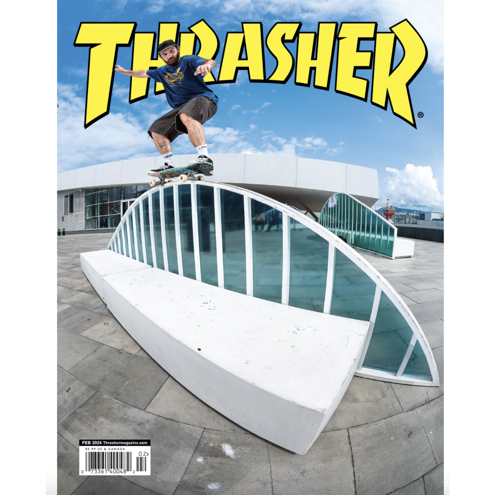 THRASHER Thrasher Magazine Issue Feb 2024