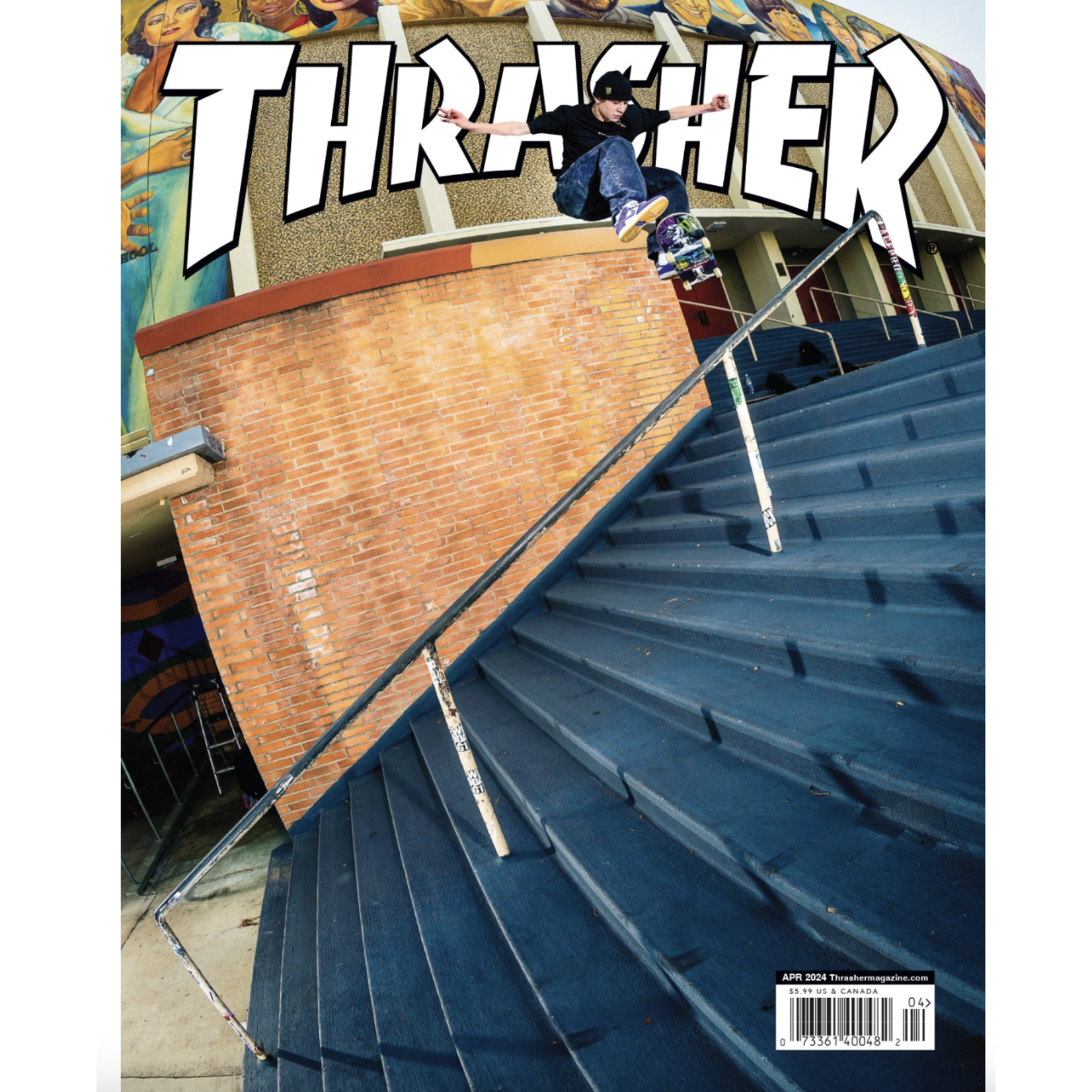THRASHER Thrasher Magazine Issue April 2024