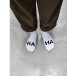 JEAN JAQUES Jean Jaques - HA HA Socks White