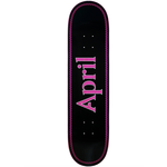 APRIL April OG Logo Black Helix Skateboard Deck 8.5