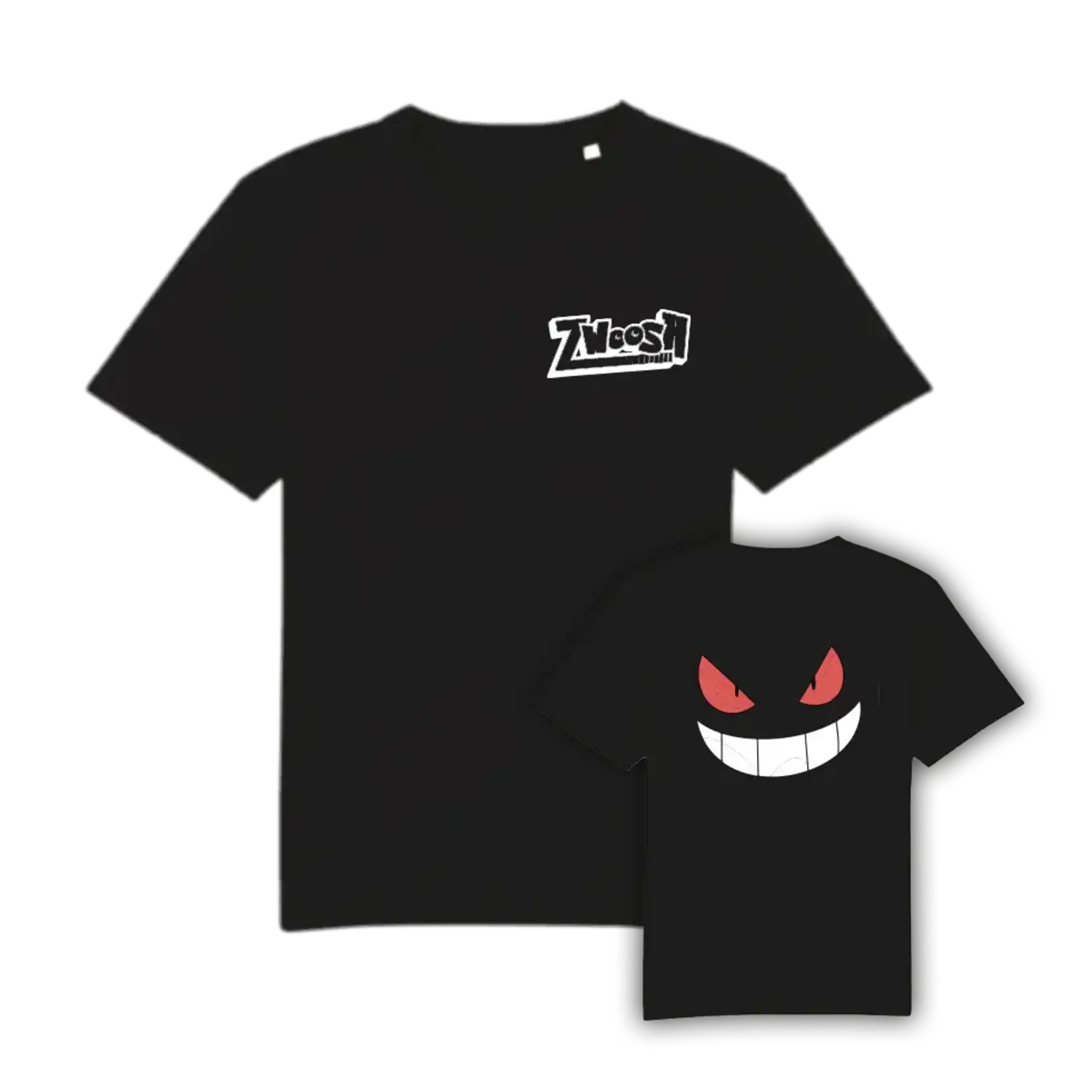 ZWOOSH ZWOOSH Gengar T-shirt Black