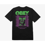 OBEY OBEY CHAIN LINK FENCE ICON CLASSIC T-SHIRT Black