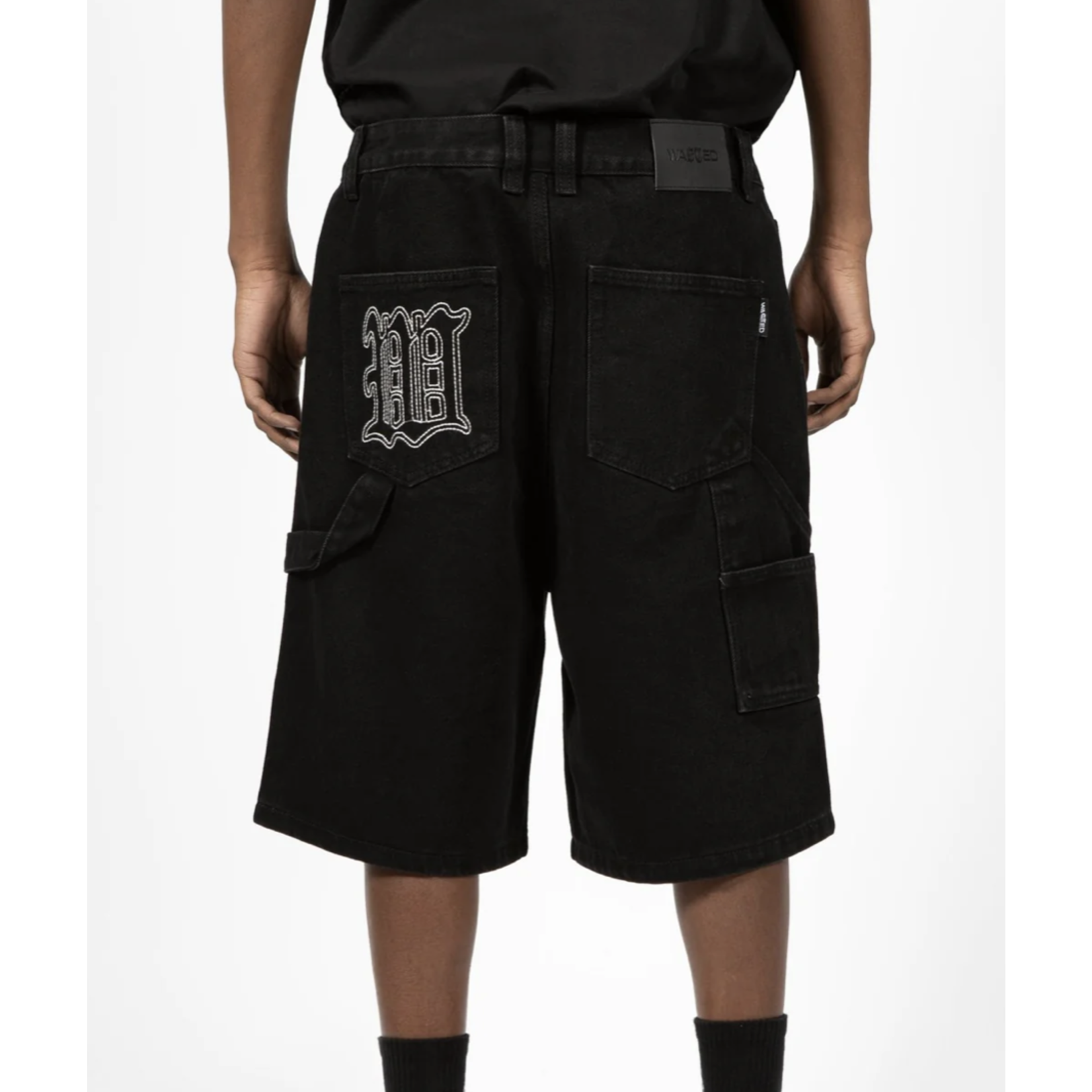 WASTED PARIS Wasted Paris SHORT HAMMER WEB Black