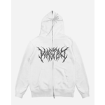 WASTED PARIS Wasted Paris - HOODIE FULL ZIP SNATCH White