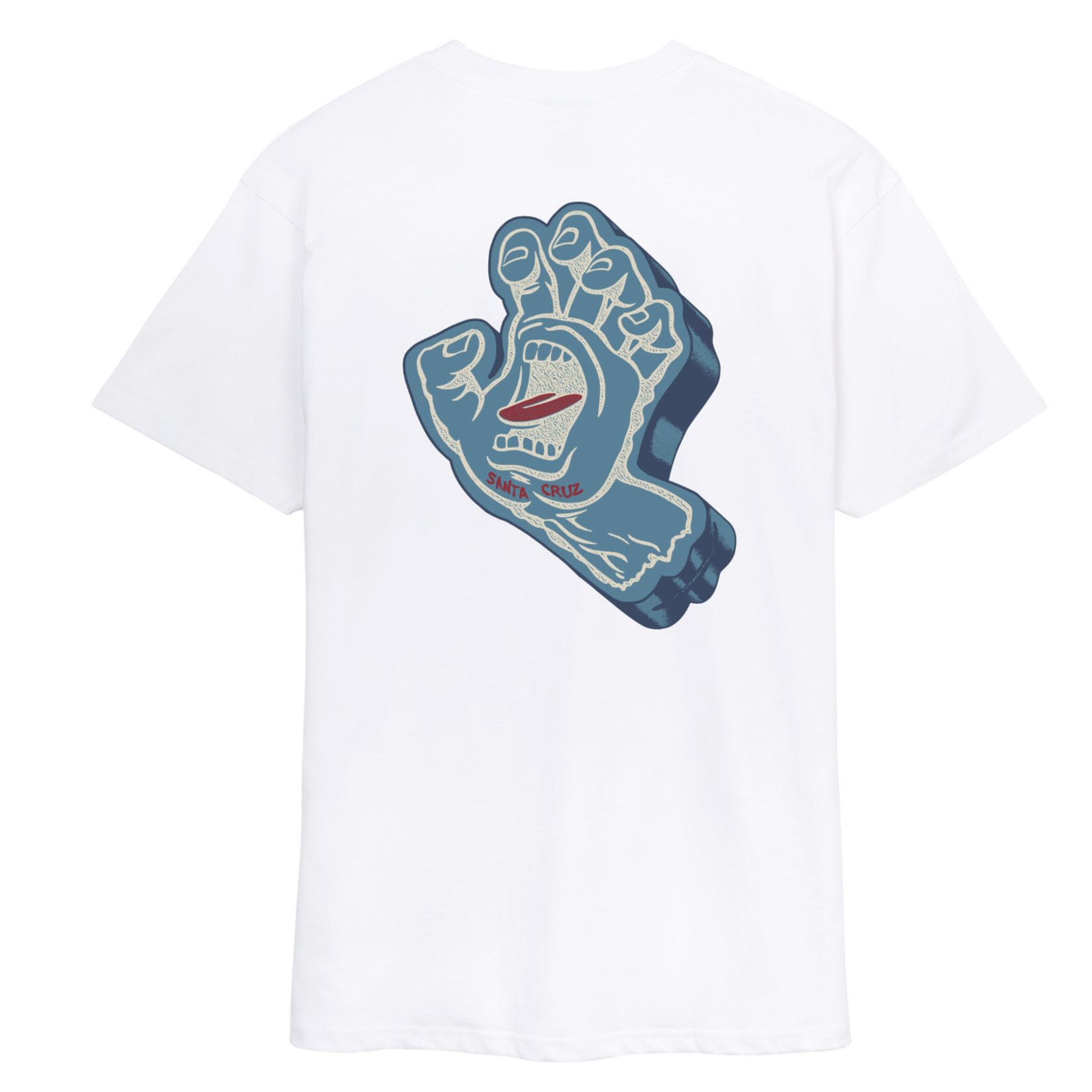 SANTA CRUZ Santa Cruz T-Shirt Foam Hand White