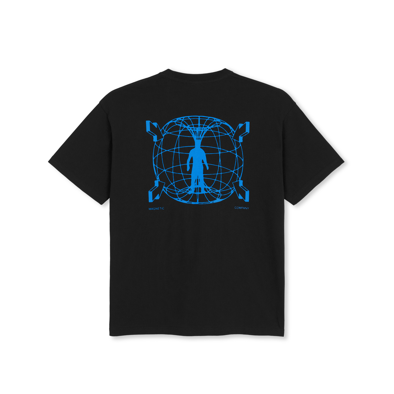 POLAR POLAR Magnet   Tee Black