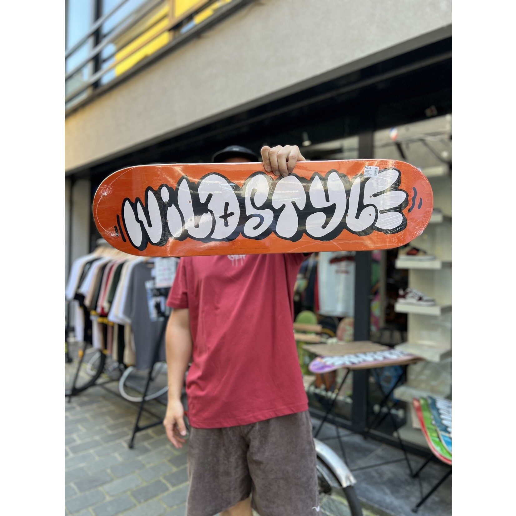 WILD STYLE WILD STYLE THROW SHOPDECK MULTICOLOR  8.0 + LOGO GRIP