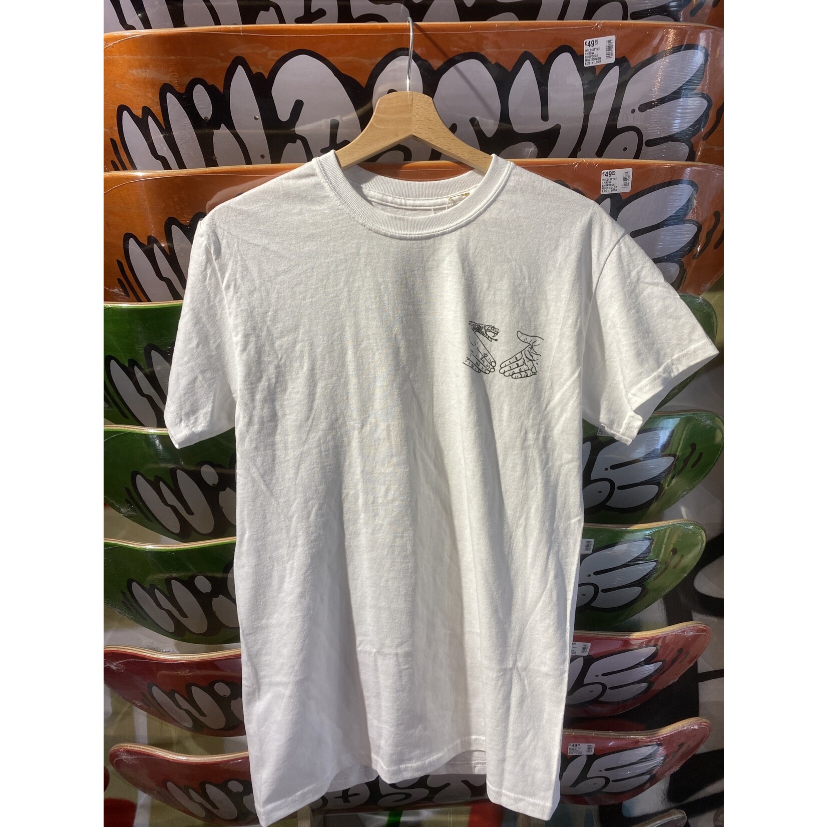 DOOMSAYERS DOOM SAYERS Snake Shake Tee White